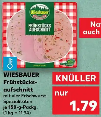 Kaufland WIESBAUER Frühstücksaufschnitt Angebot