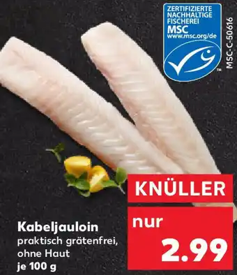 Kaufland Kabeljauloin Angebot
