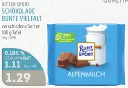 Edeka Struve Ritter sport schokolade bunte vielfalt Angebot