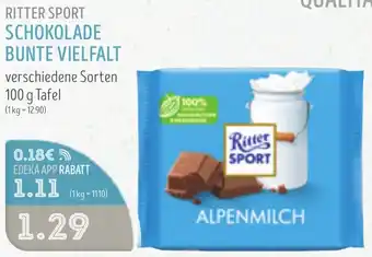 Edeka Struve Ritter sport schokolade bunte vielfalt Angebot