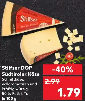 Kaufland Stilfser DOP Südtiroler Käse Angebot