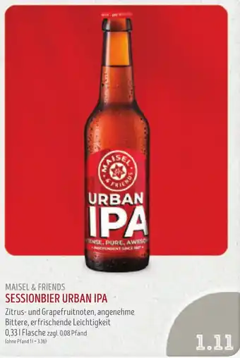 Edeka Struve Maisel & friends sessionbier urban ipa Angebot