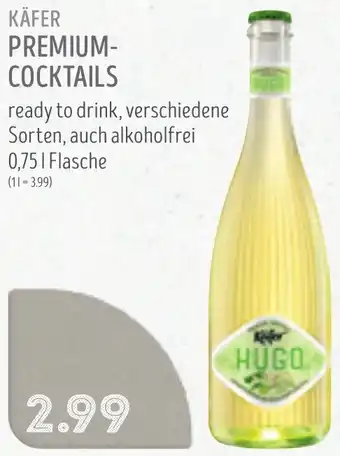 Edeka Struve Käfer premium cocktails Angebot