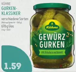 Edeka Struve Kühne gurken klassiker Angebot