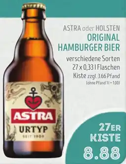 Edeka Struve Astra oder holsten original hamburger bier Angebot