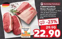 Kaufland K-WERTSCHÄTZE Rinder-Roastbeef Angebot