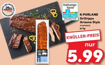Kaufland K-PURLAND Grillrippe Arizona Style Angebot