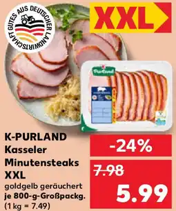 Kaufland K-PURLAND Kasseler Minutensteaks XXL Angebot