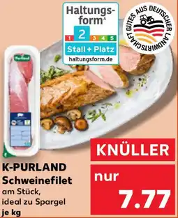 Kaufland K-PURLAND Schweinefilet Angebot