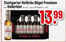trinkgut Stuttgarter hofbräu bügel premium oder kellerbier Angebot