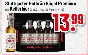 trinkgut Stuttgarter hofbräu bügel premium oder kellerbier Angebot
