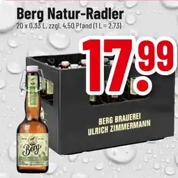 trinkgut Berg brauerei ulrich zimmermann berg natur-radler Angebot