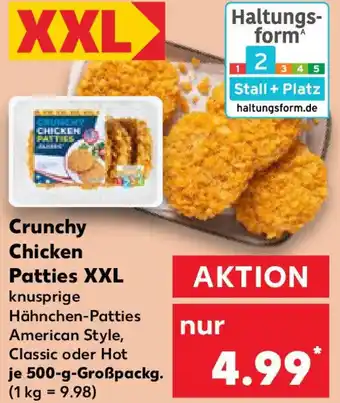 Kaufland Crunchy Chicken Patties XXL Angebot