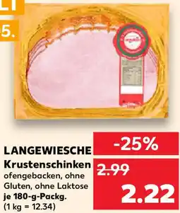 Kaufland LANGEWIESCHE Krustenschinken Angebot
