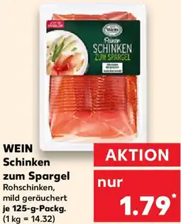 Kaufland WEIN Schinken zum Spargel Angebot