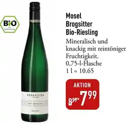 Galeria Markthalle Mosel Brogsitter Bio-Riesling Angebot