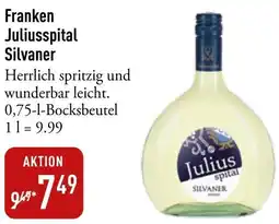 Galeria Markthalle Franken Juliusspital Silvaner Angebot