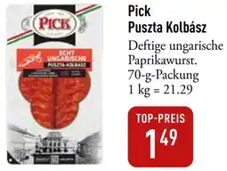 Galeria Markthalle Pick Puszta Kolbász Angebot