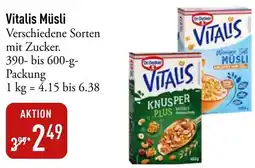 Galeria Markthalle Vitalis Müsli Angebot