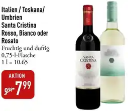 Galeria Markthalle Italien / Toskana/ Umbrien Santa Cristina Rosso, Bianco oder Rosato Angebot