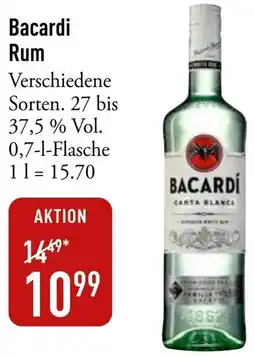 Galeria Markthalle Bacardi Rum Angebot