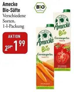 Galeria Markthalle Amecke Bio-Säfte Angebot