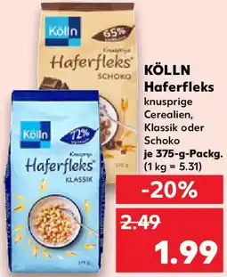 Kaufland KÖLLN Haferfleks Angebot