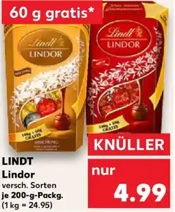 Kaufland LINDT Lindor Angebot
