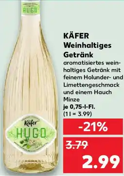 Kaufland KÄFER Weinhaltiges Getränk Angebot