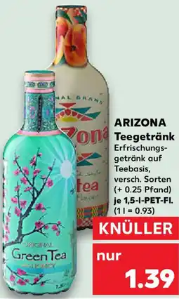 Kaufland ARIZONA Teegetränk Angebot