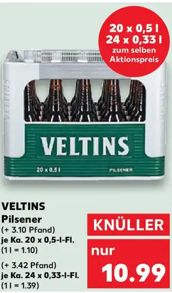 Kaufland VELTINS Pilsener Angebot