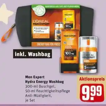 REWE PETZ Men Expert Hydra Energy Washbag 300ml Angebot