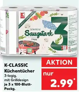 Kaufland K-CLASSIC Küchentücher Angebot