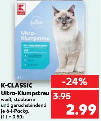 Kaufland K-CLASSIC Ultra-Klumpstreu Angebot