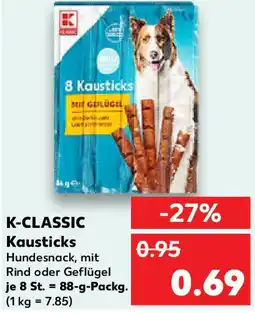 Kaufland K-CLASSIC Kausticks Angebot