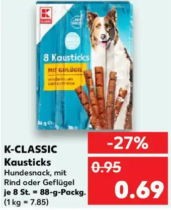 Kaufland K-CLASSIC Kausticks Angebot