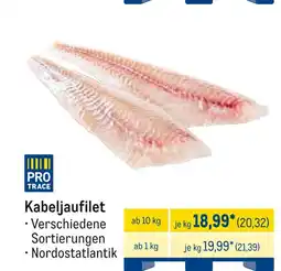 METRO Pro trace kabeljaufilet Angebot