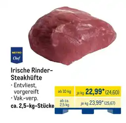 METRO Steakhüfte Angebot