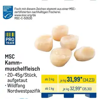 METRO Msc kammmuschelfleisch Angebot