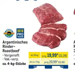 METRO Argentinisches rinder-roastbeef Angebot