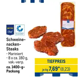 METRO Metro chef schweinenacken-steaks Angebot