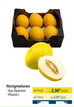 METRO Honigmelonen Angebot