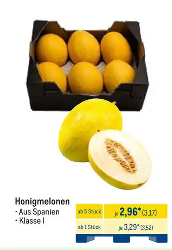 METRO Honigmelonen Angebot