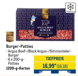 METRO Metro premium burger-patties Angebot