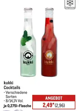 METRO Kukki cocktails Angebot