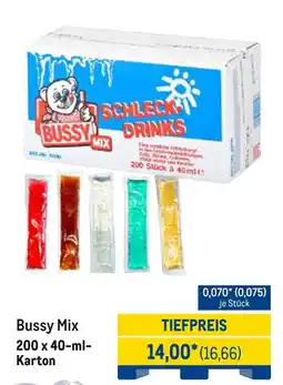 METRO Bussy mix Angebot