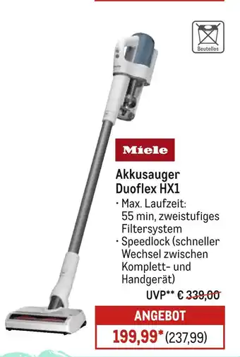 METRO Akkusauger duoflex hx1 Angebot