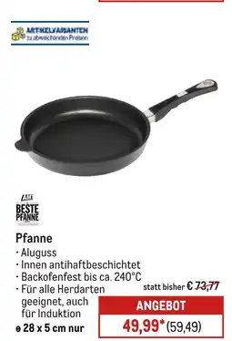 METRO Pfanne Angebot