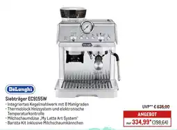 METRO Delonghi siebträger ec9155w Angebot