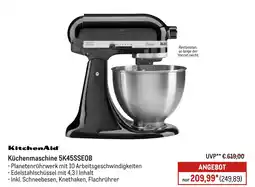 METRO Kitchenaid küchenmaschine 5k45sseob Angebot